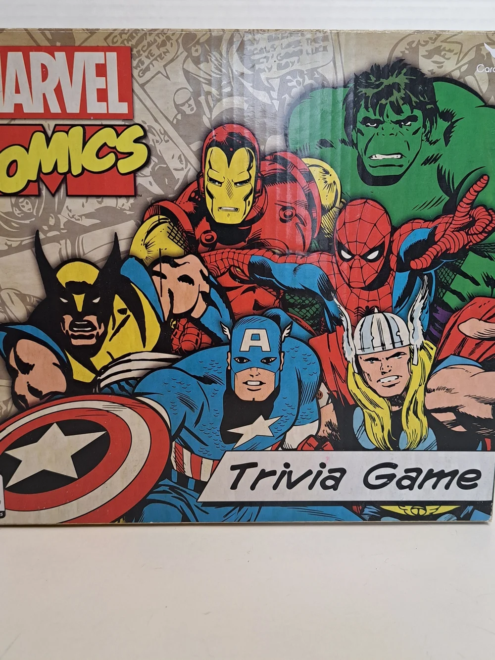 Marvel Comics 2012 Trivia Game by Cardinal Card Packs are Sealed and Complete